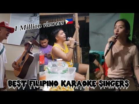 TOP 10 VIRAL FILIPINO SINGERS (SINGING AT KARAOKE COMPILATION 2023