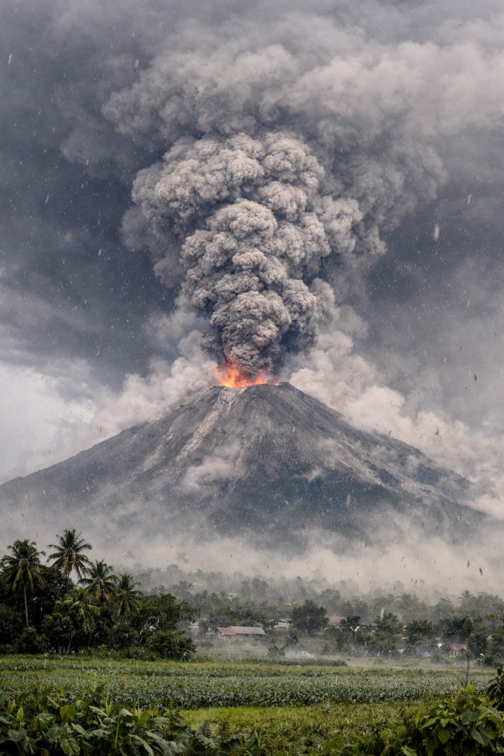 Mt. Kanlaon Erupts Anew: Alert Level 2 Raised Amid Ashfall and Tremors in Negros