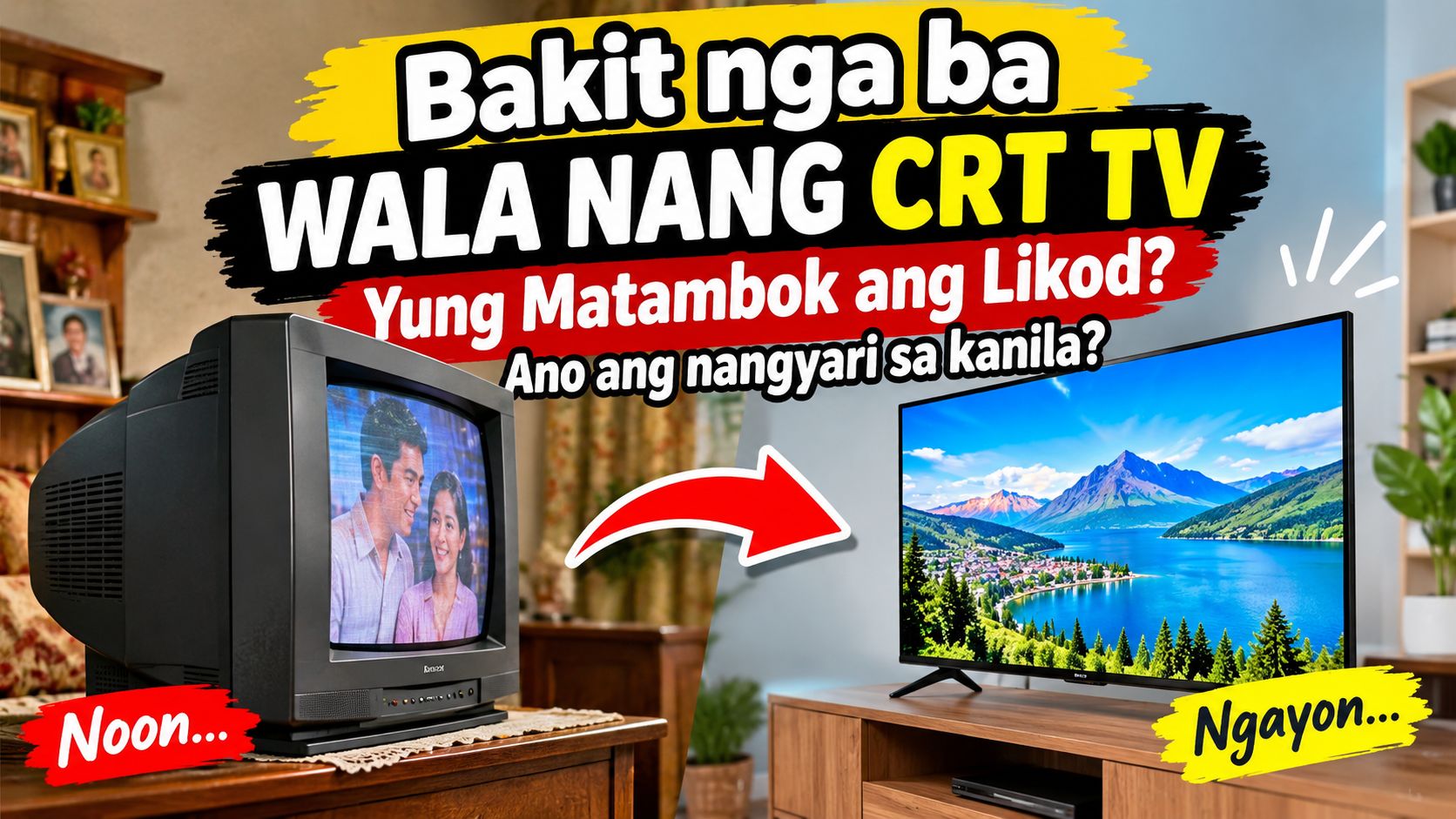 Naalala Mo Pa Ba ang Matatabang TV? Bakit Bigla Silang Nawala at Ano ang Pumalit sa Kanila?