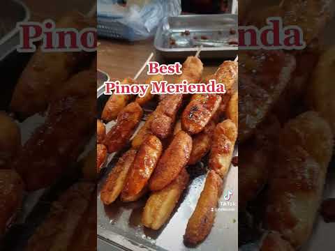 Best Filipino Merienda | Banana Cue #youtubeshorts #food #reels #pinoy #meriendas #bananacue #fyp