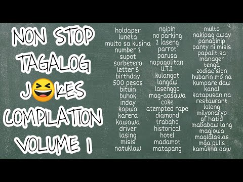 TAGALOG JOKES COMPILATION VOLUME 1 | Jokes Ni Paps