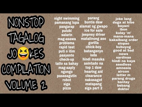 TAGALOG JOKES COMPILATION VOLUME 2 / Jokes Ni Paps