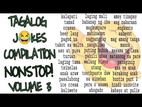 TAGALOG JOKES COMPILATION VOLUME 3 / Jokes Ni Paps / NonStop Jokes